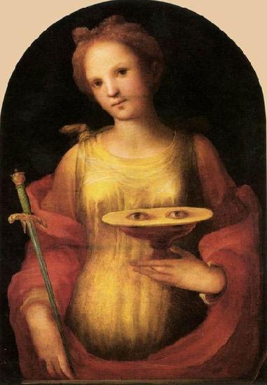 Domenico Beccafumi Saint Lucy France oil painting art